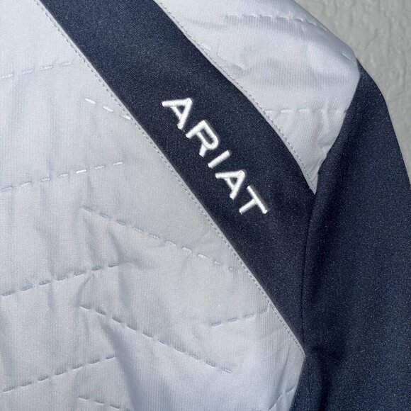 ARIAT Quilted Equestrian Western Insulated  Stable Jacket Technology Equipped -M - Picture 5 of 16